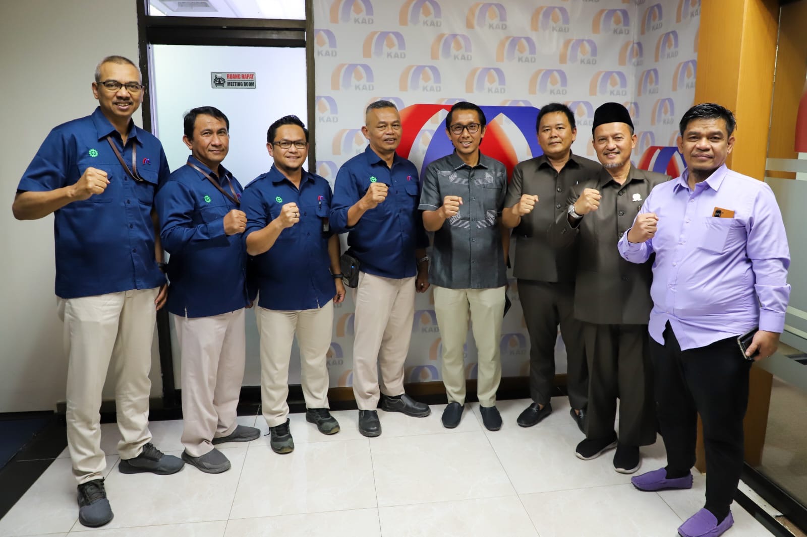 Ketua dan Sekretaris DPRD Komisi A Bontang Kunjungi PT KAD