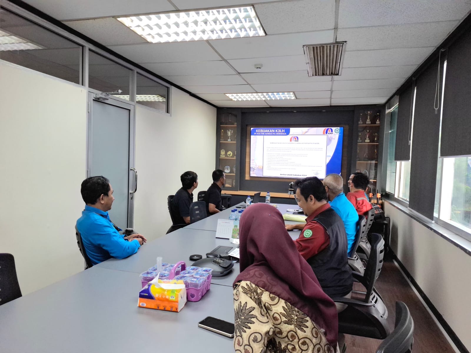 PT KAD Jalani Resertifikasi Tiga Standar ISO oleh Elbarra Putra Borneo